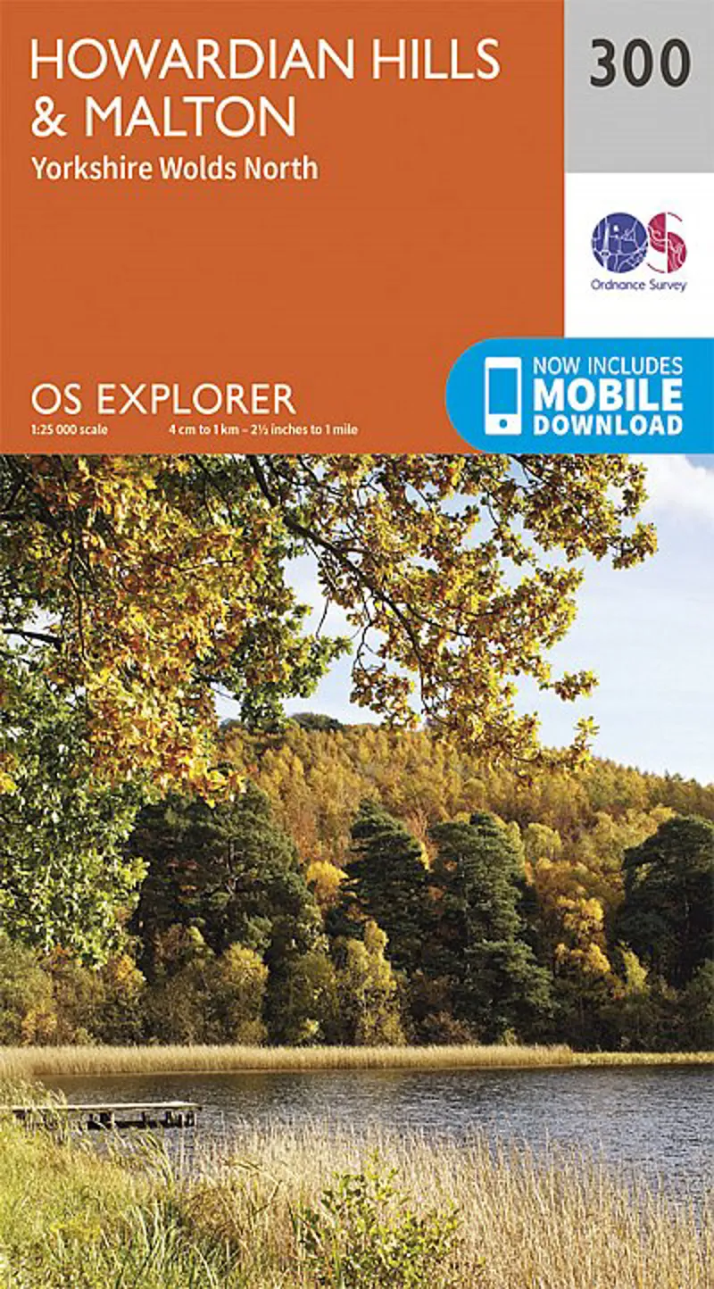 OS Explorer Map 300 - Howardian Hills and Malton